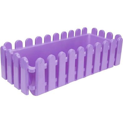 Rechteckiger Sukkulenten-Pflanztopf Fensterbank Blumentopf Violett Harz