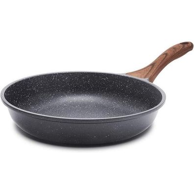 Sensarte Antihaft Bratpfanne 24cm Schweizer Granit Beschichtung Induktion Pfanne
