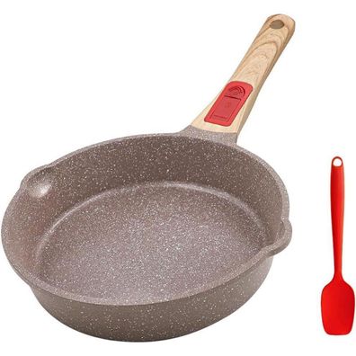Keramik Pfanne 20 cm Antihaft Bratpfanne Abnehmbarer Griff für alle Herdarten