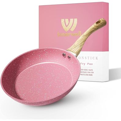 Innerwell Antihaft Bratpfanne 28cm Rosa Granit Induktion PFOA-frei