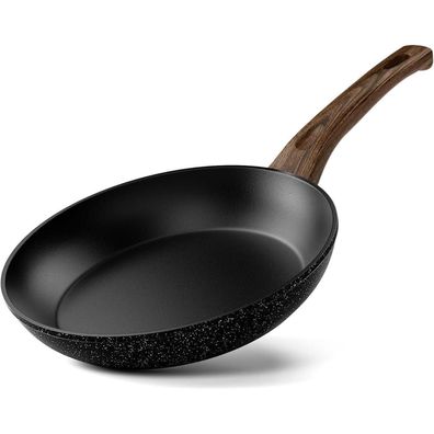 Innerwell Antihaft Bratpfanne 28 cm Große Pfanne Induktion PFOA frei Schwarz