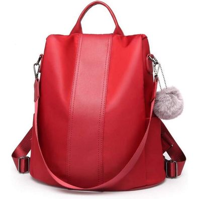 Miss Lulu Damen Rucksack Klein, Elegant, Anti-Diebstahl Cityrucksack, 3-in-1