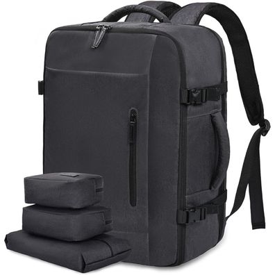 Handgepäck Rucksack 45x36x20 Reiserucksack Easyjet 15,6 Zoll Laptop Dunkelgrau