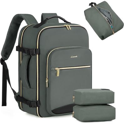Lovevook Handgepäck Rucksack 40L Reiserucksack Damen Kofferrucksack 17 Zoll