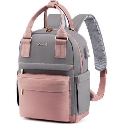 Lovevook Rucksack Damen Klein, Wasserdicht Cityrucksack Handtasche 2in1, Mini