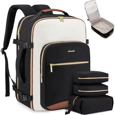 Handgepäck Rucksack 40L Damen Herren Wasserdicht Laptop Backpack 17 Zollisch