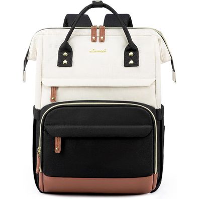 Großer Damen Laptop Rucksack 17.3 Zoll Schulrucksack Wasserdicht Uni Business