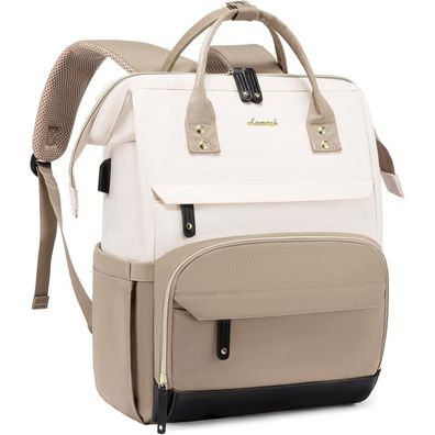 Rucksack Damen 15.6 Zoll Laptop Schulrucksack Mädchen Wasserdicht