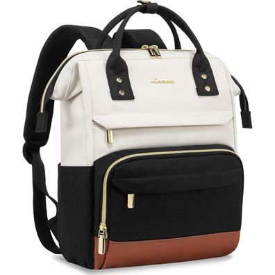 Damen Laptop Rucksack 17.3 Zoll Schulrucksack Mädchen Wasserdicht Uni Business
