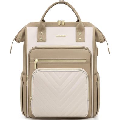 Lovevook Elegant Reiserucksack Damen 15,6 Zoll Laptop Wasserdicht Uni Büro