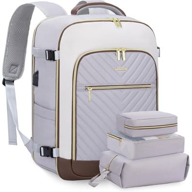 Lovevook Reiserucksack Handgepäck Flugzeug 17.3 Zoll Laptop Rucksack Damen