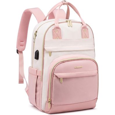 Lovevook Laptop Rucksack Damen 15.6 Zoll Mädchen Wasserdicht Anti-Diebstahl