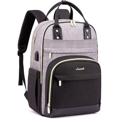 Lovevook Damen Laptop Rucksack 15.6 Zoll Wasserdicht Schultasche Anti-Diebstahl