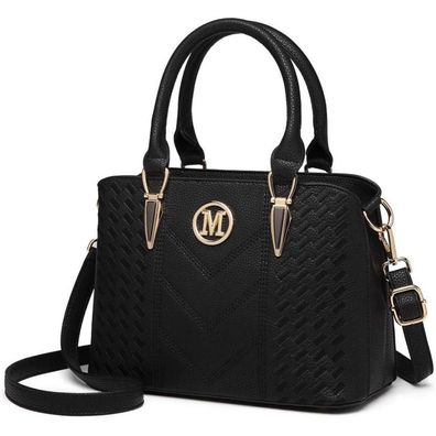 Miss Lulu Damen Handtasche Lychee Muster