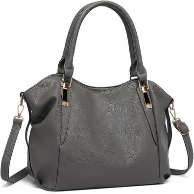 Große Damen Shopper Tote Bag Handtasche Umhängetasche für Pendeln Einkaufen