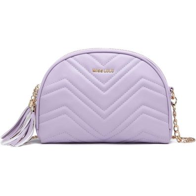 Umhängetasche Damen Klein PU Leder Crossbody Bag Verstellbarer Gurt