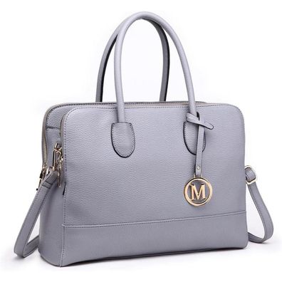 Miss Lulu Aktentasche Handtasche 13 Zoll Arbeitstasche Schultertasche Retro