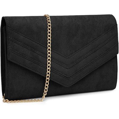 Clutch Damen Envelope Abendtasche Mode Elegant Kettentasche Handtasche