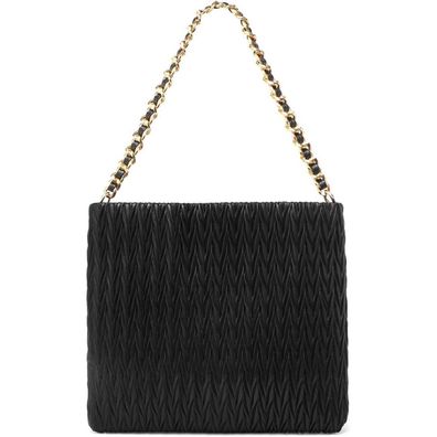 Miss Lulu Damen Handtasche Schultertasche PU-Leder Henkeltasche Damen-Geschenk