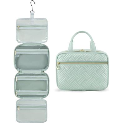 Kulturtasche Damen Lovevook wasserdicht Aufhängbar Faltbar Kosmetiktasche