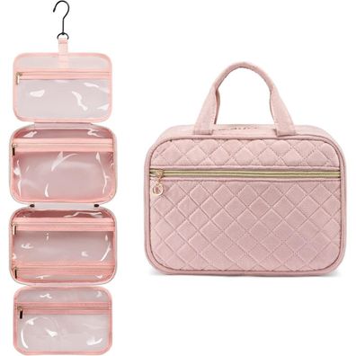 Kulturtasche Damen Lovevook wasserdicht, Aufhängbar, Faltbar