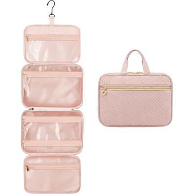Kulturtasche Damen Lovevook wasserdicht Aufhängbar Faltbar 360°Drehbare Haken