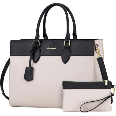 Lovevook Laptoptasche Damen 15,6 Zoll Arbeitstasche Wasserdicht Shopper