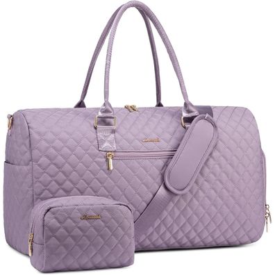Damen Sporttasche Lovevook Reisetasche Wasserdicht Hellviolett