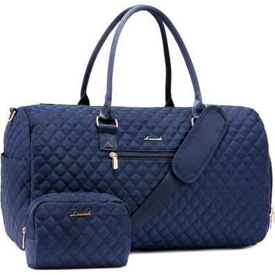 Sporttasche Reisetasche Damen Weekender Kliniktasche Marineblau