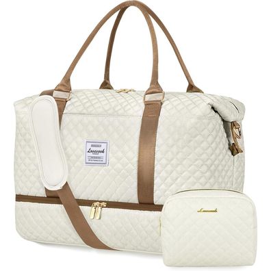 Lovevook Reisetasche Damen Sporttasche Groß mit Schuhfach Nassfach Wasserdicht