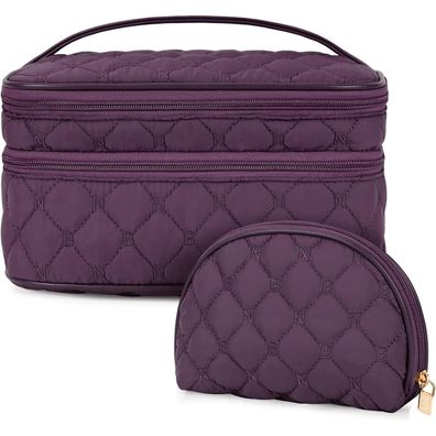 NUBILY Kosmetiktasche Damen Make-up Kulturtasche wasserdicht Reise Schminktasche