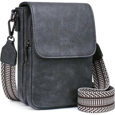 Muiikola Handytasche RFID-Blockierung Kapazität Damen Leder Geldbörse