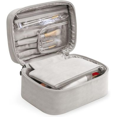 Igolumon Große Kosmetiktasche wasserdicht Make-up Tasche für Reise Damen