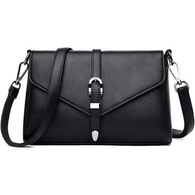 Damen Umhängetasche aus PU-Leder Schultertasche Elegant Handtasche