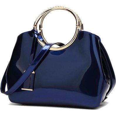 Coolives Damen Handtasche PU-Lackleder Hochzeit Abend Umhängetasche