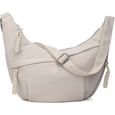 Tiaastap Halbmond Umhängetasche Nylon Groß Damen Crossbody Shoulder Bag