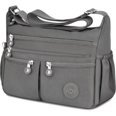 TEUEN Damen Crossbody Bag Große Kapazität Wasserdicht Nylon Umhängetasche