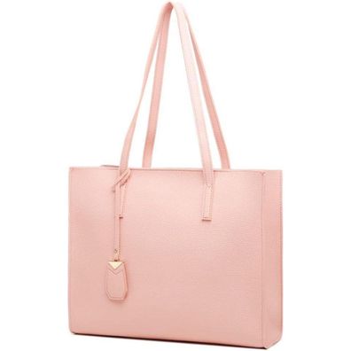 Damen Handtasche Groß Shopper Mode Schule Arbeit Freizeit Henkeltasche Pink