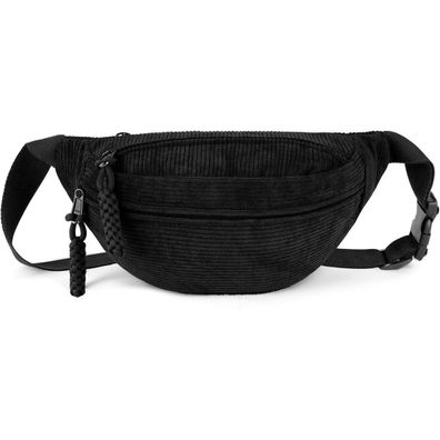 Aucuu Umhängetasche Damen Cord Gürteltasche Bauchtasche Crossbody Bag Blau