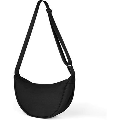 Aucuu Damen Halbmond Crossbody Schultertasche Verstellbarer Schultergurt