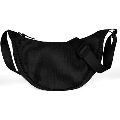 Aucuu Damen Halbmond Crossbody Schultertasche Verstellbarer Schultergurt Kleine