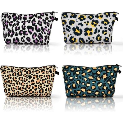 4er Set Kosmetiktasche Segeltuch Makeup Tasche Mandala Druck