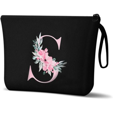 Kosmetiktasche Damen Leinwand Make-up-Tasche Organizer Groß Kapazität