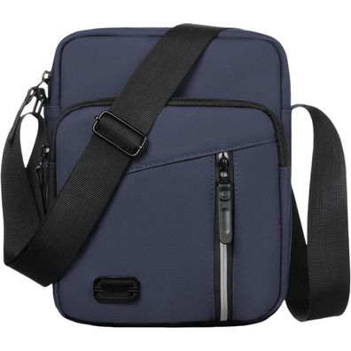 Herren Umhängetasche Schultertasche Wasserdicht Multi Tasche Crossbody Bag