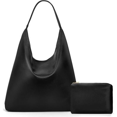 Große GSenhui Wildleder Hobo Bag Damen Braun Magnetverschluss