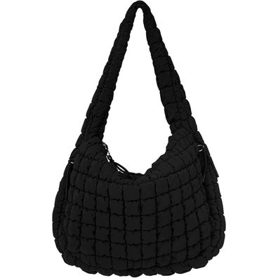 GSenhui Gesteppte Crossbody Bag Damen Groß Puffy Tote Umhängetasche