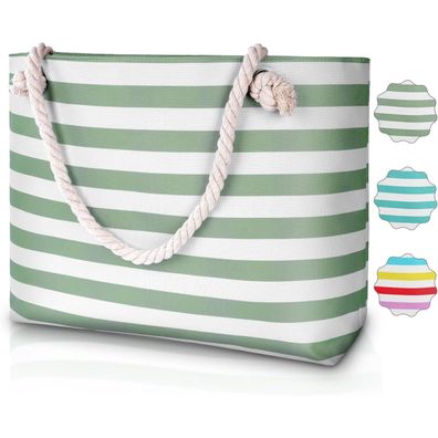 Große Wasserdichte Strandtasche Damen XXL Familie Tote Bag Schultertasche