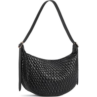 Damen Handtasche Klein Geflochten Umhängetasche Crossbody Bag Schultertasche