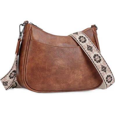 Aphison Klein Crossbody Bag Schultertasche Umhängetasche Damen veganem Leder