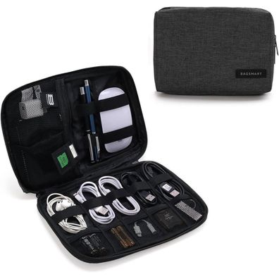 Electronics Cable Organizer for Cables USB Sticks Memory Cards